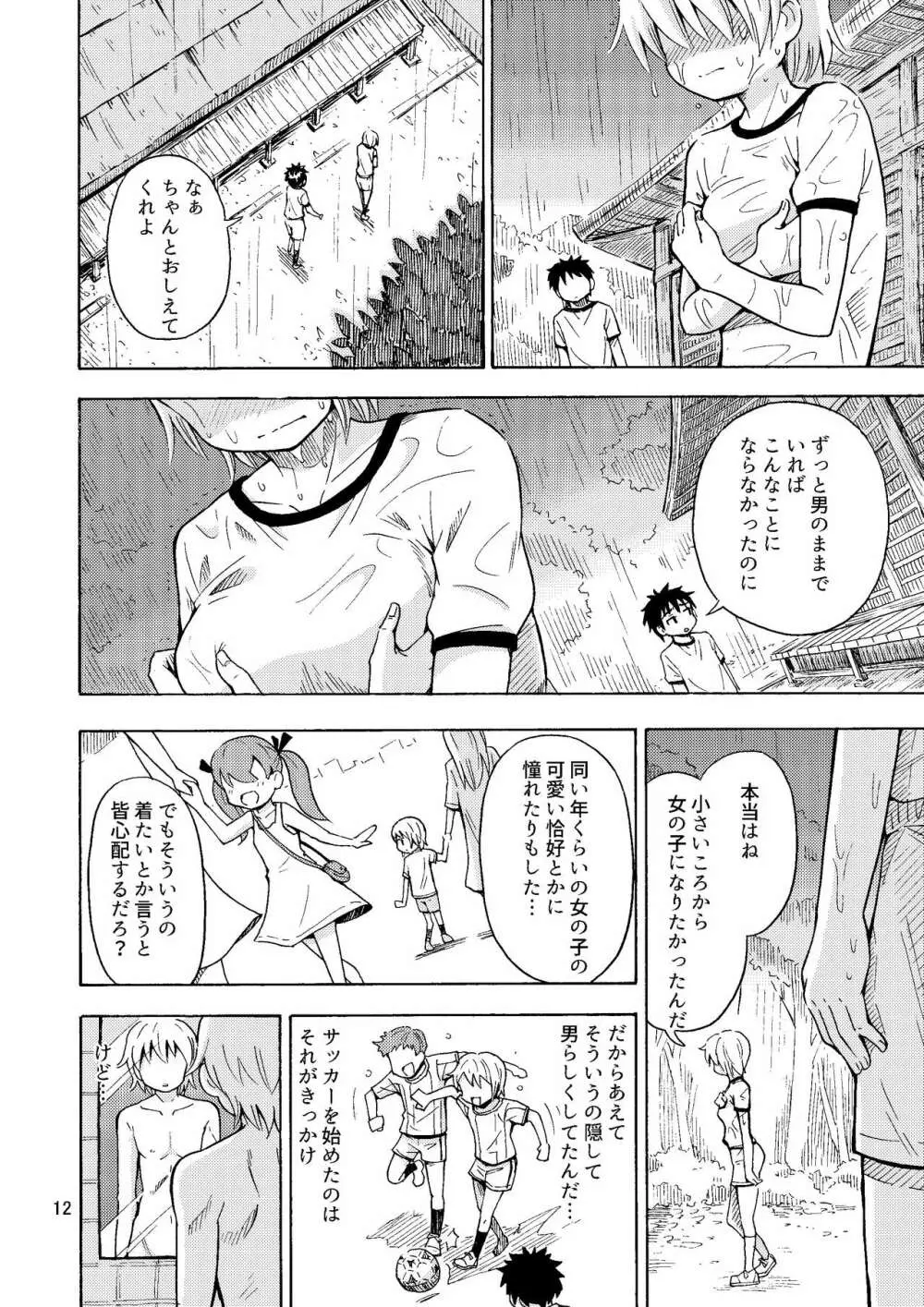 親友♂が女の子になりました - page13