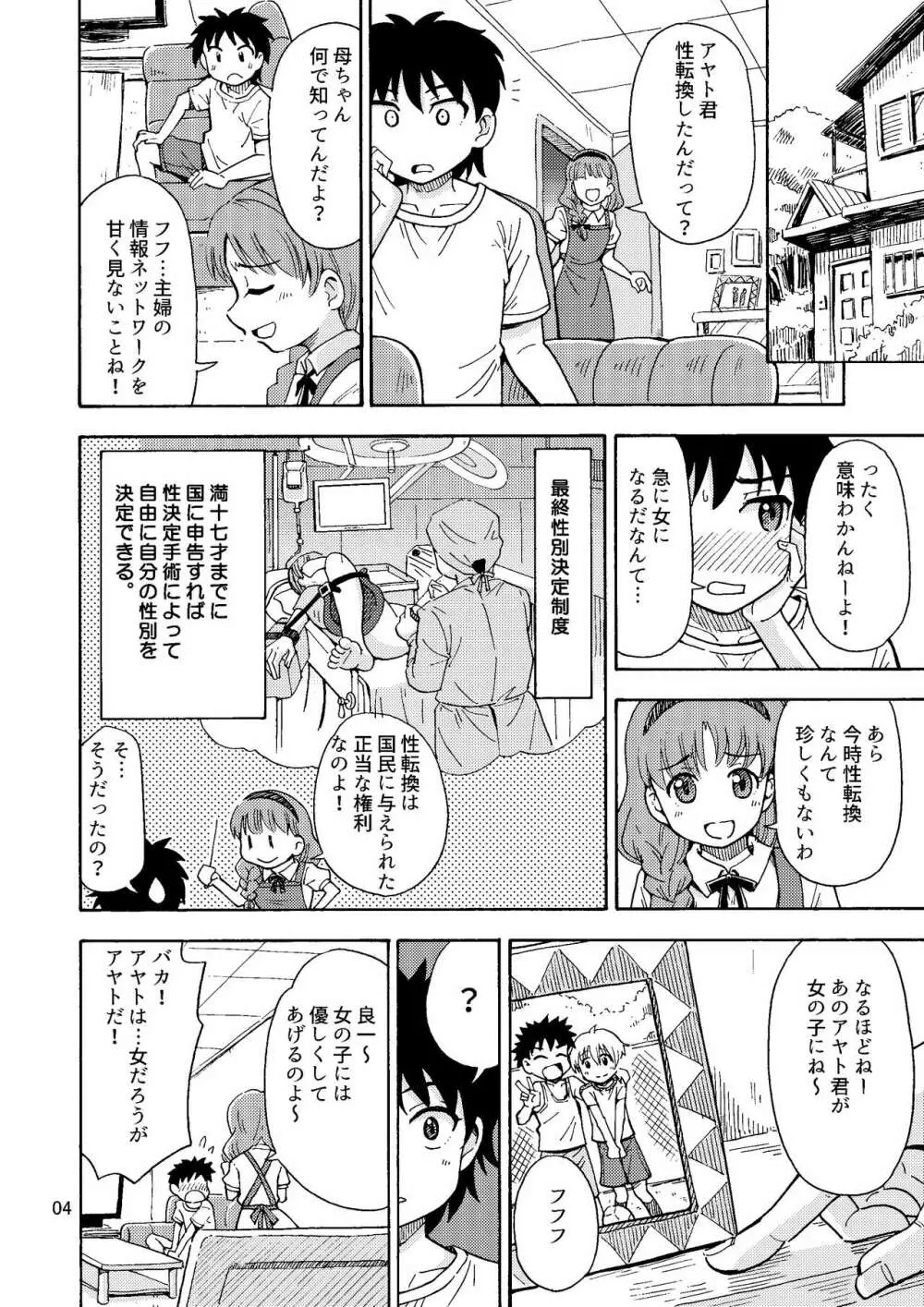 親友♂が女の子になりました - page5