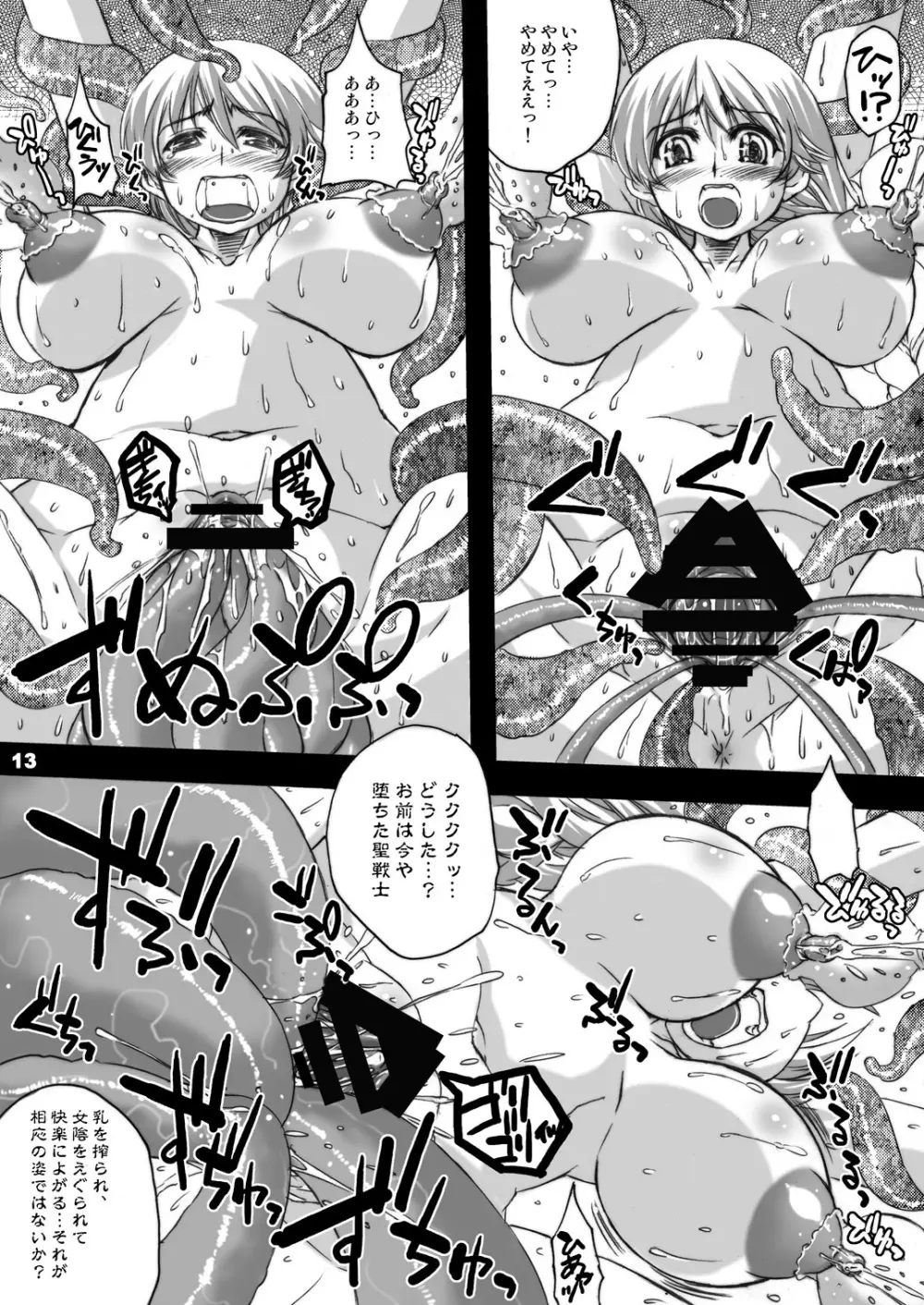 ソウルスレイヴ ～聖戦士乳辱～ - page12