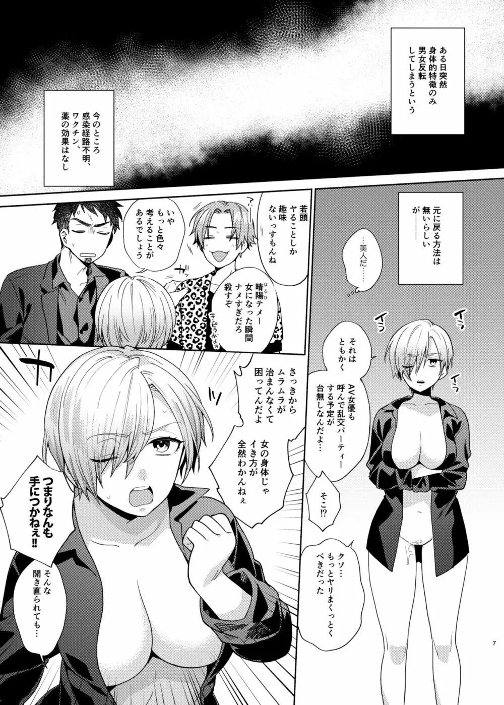 TSFヤリ〇ン極道ちゃん - page6