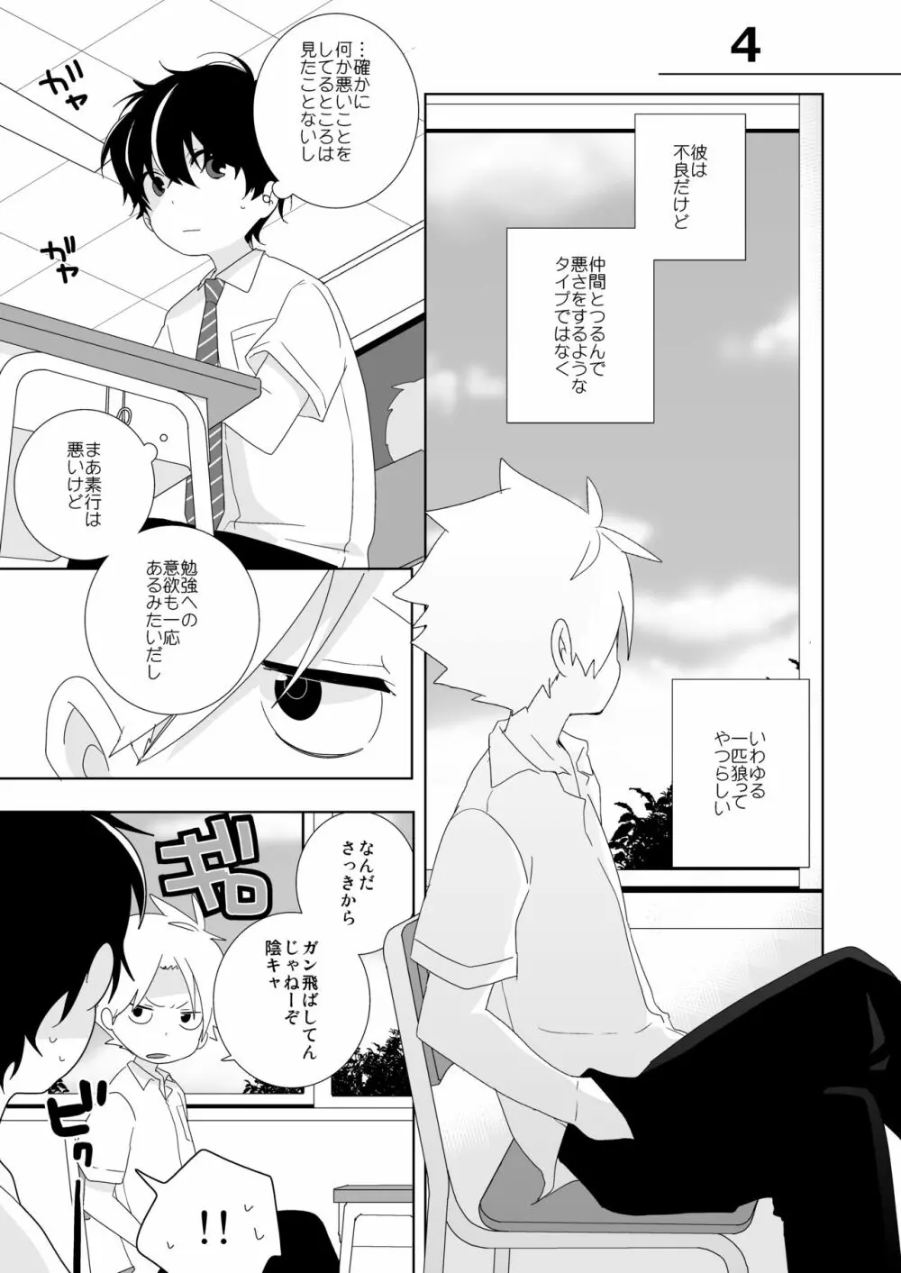 陰キャくんと不良くん - page8