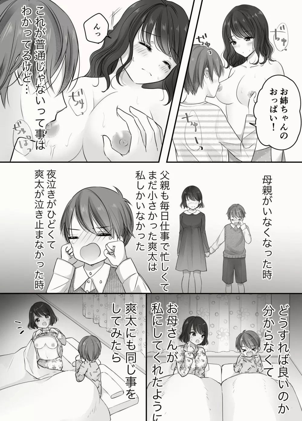 姉と弟のえっちなルーティーン - page5