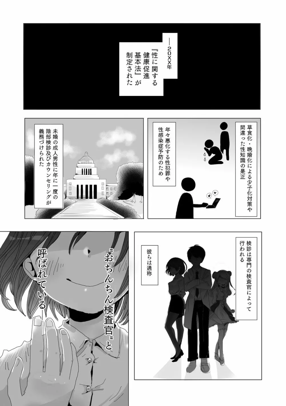 おちん○ん検査官の日常