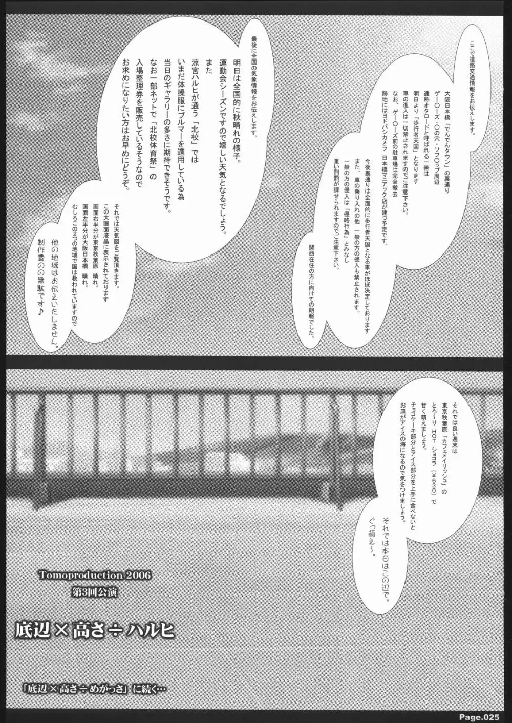 底辺×高さ÷ハルヒ - page24