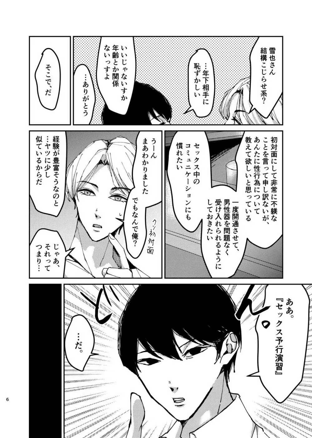 セックス予行演習～似ている君に、開通依頼～ - page6