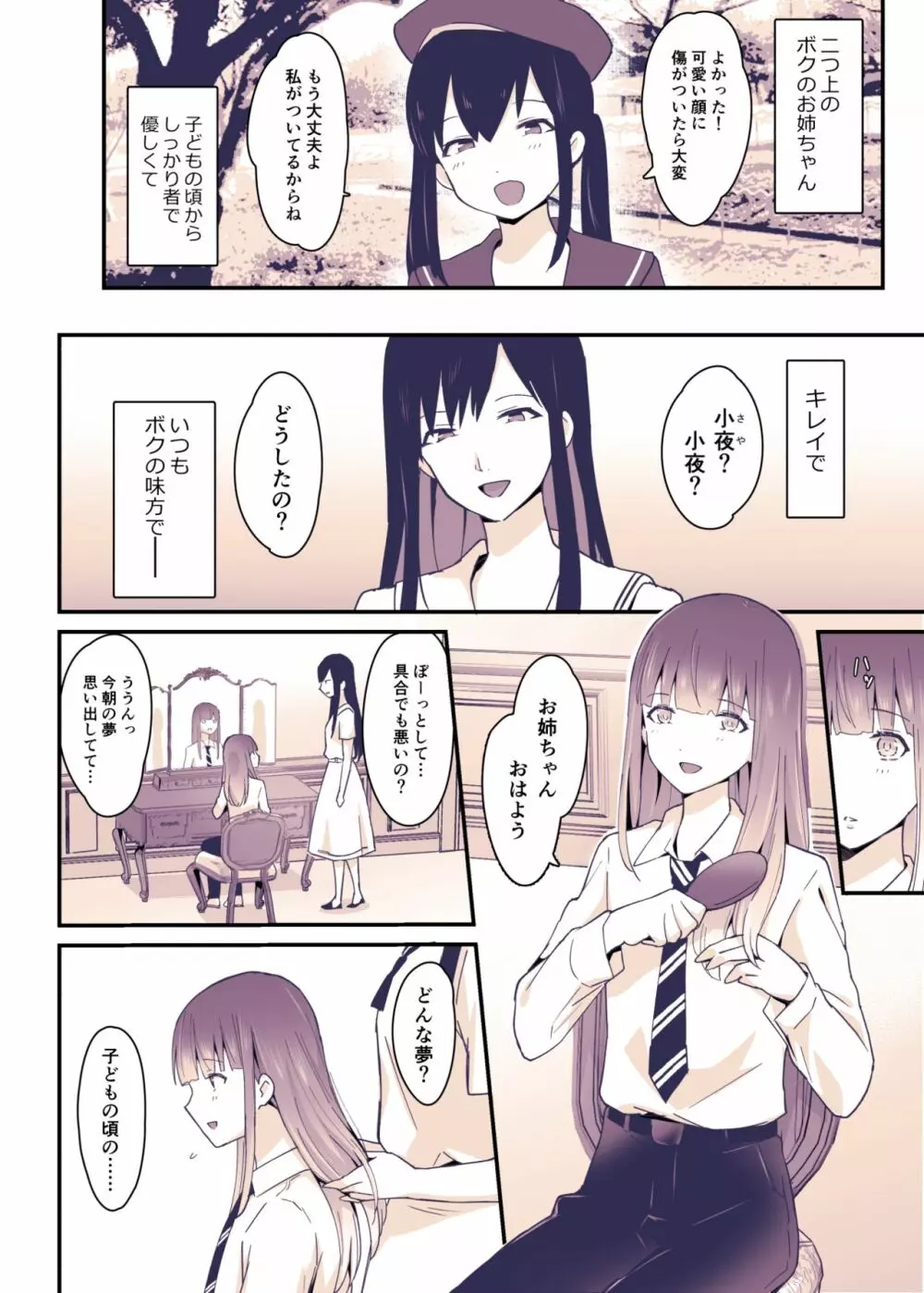 ボクはお姉ちゃんの妹。 - page3