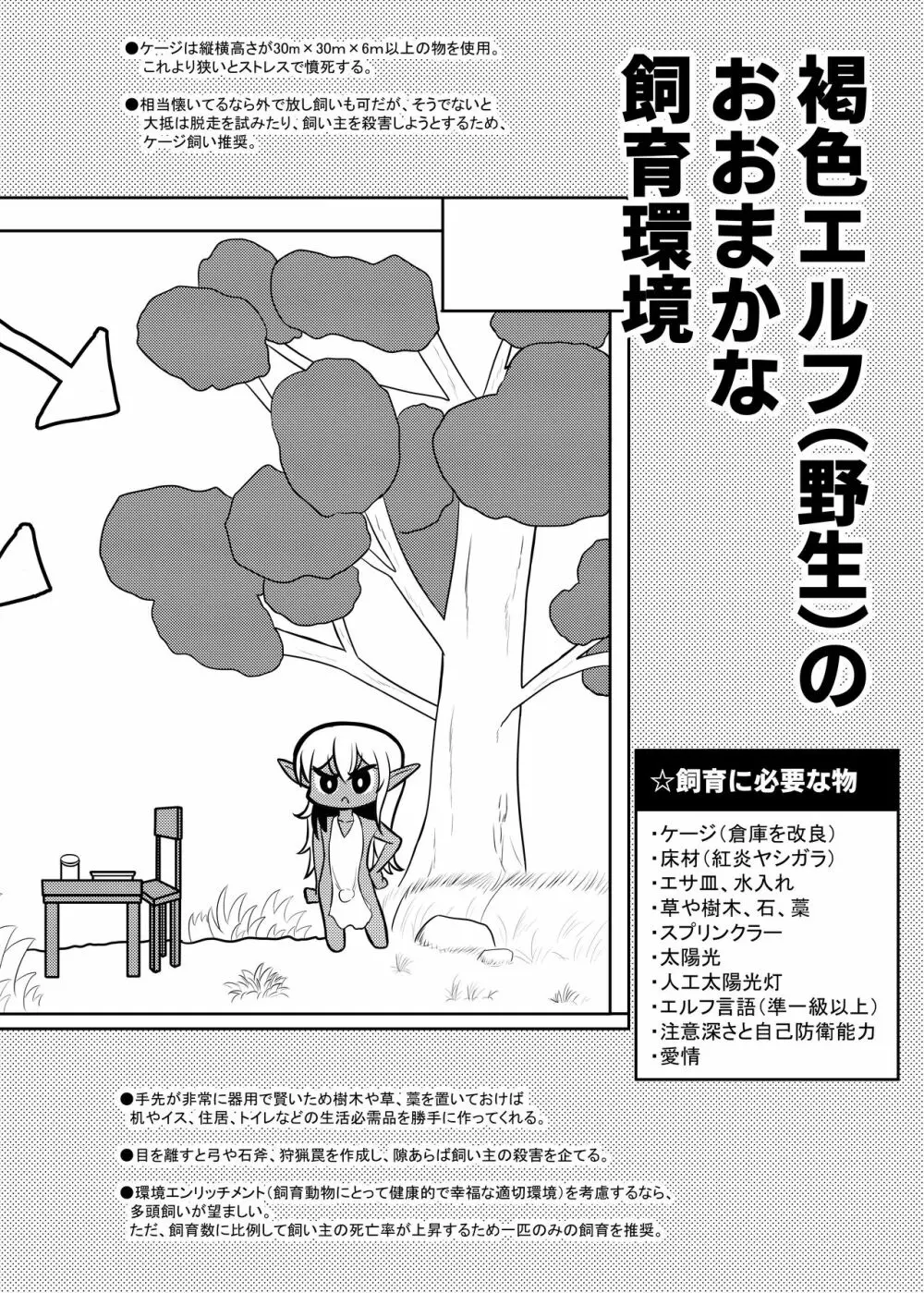 褐色エルフくん♂の飼い方 - page6