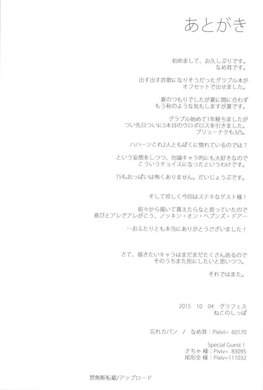 グラブルえっち本 - page18