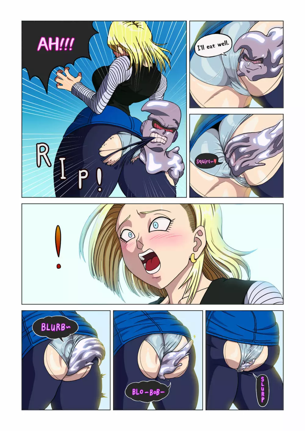 Android 18 vs Baby - page11