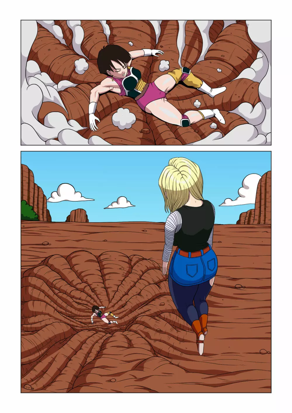 Android 18 vs Baby - page13