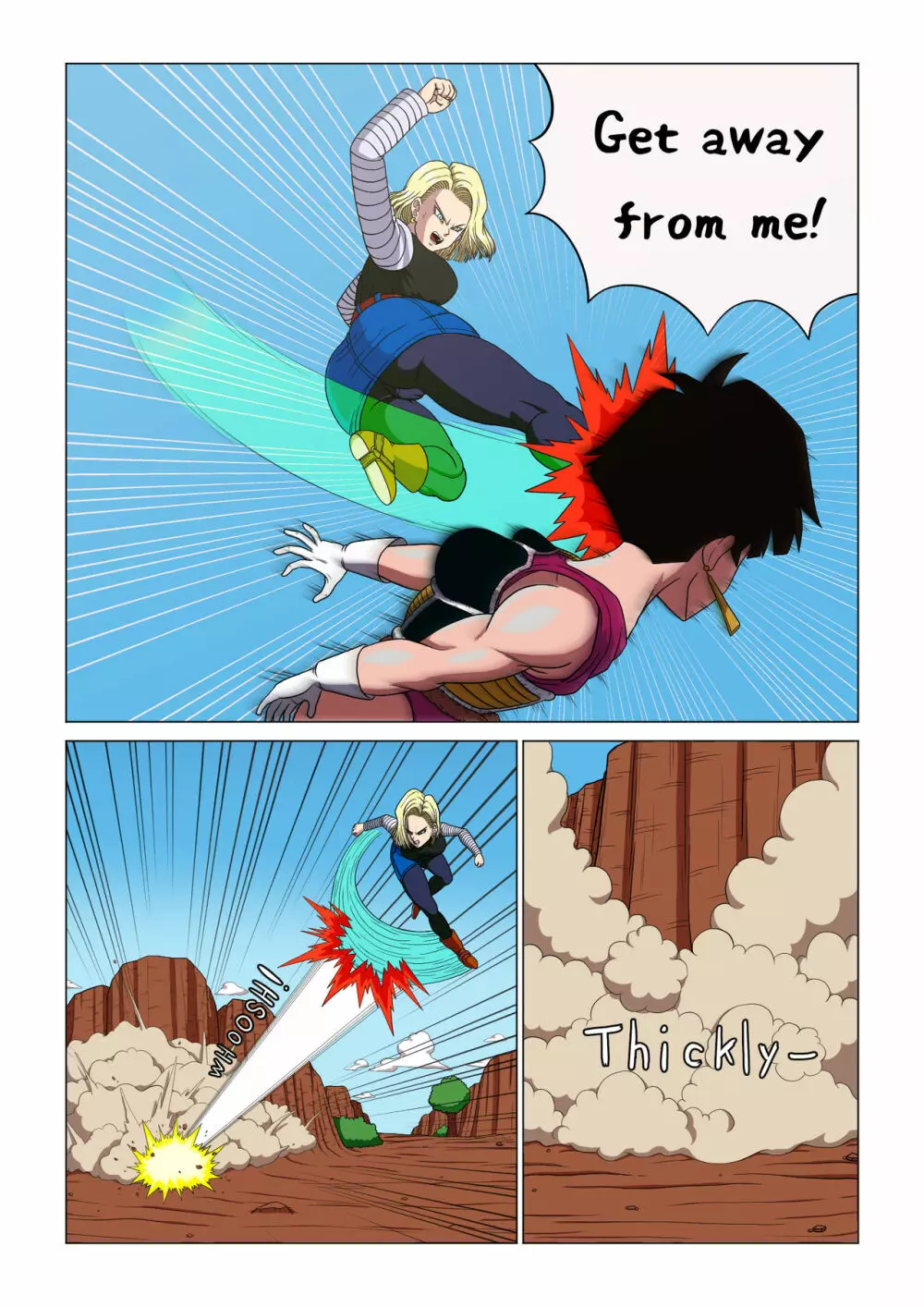 Android 18 vs Baby - page4