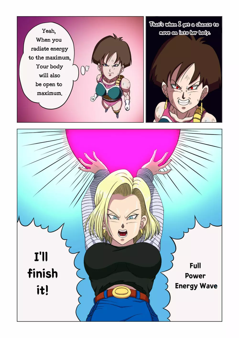 Android 18 vs Baby - page7