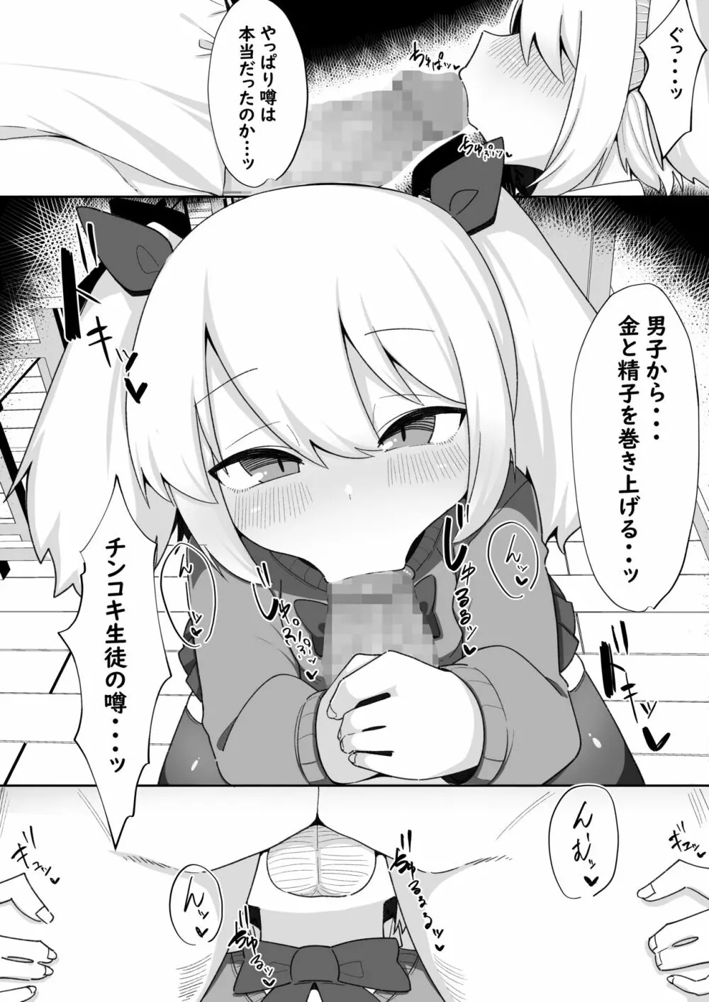 金さえ払えばヤらせてくれるメスガキがいるらしい - page7