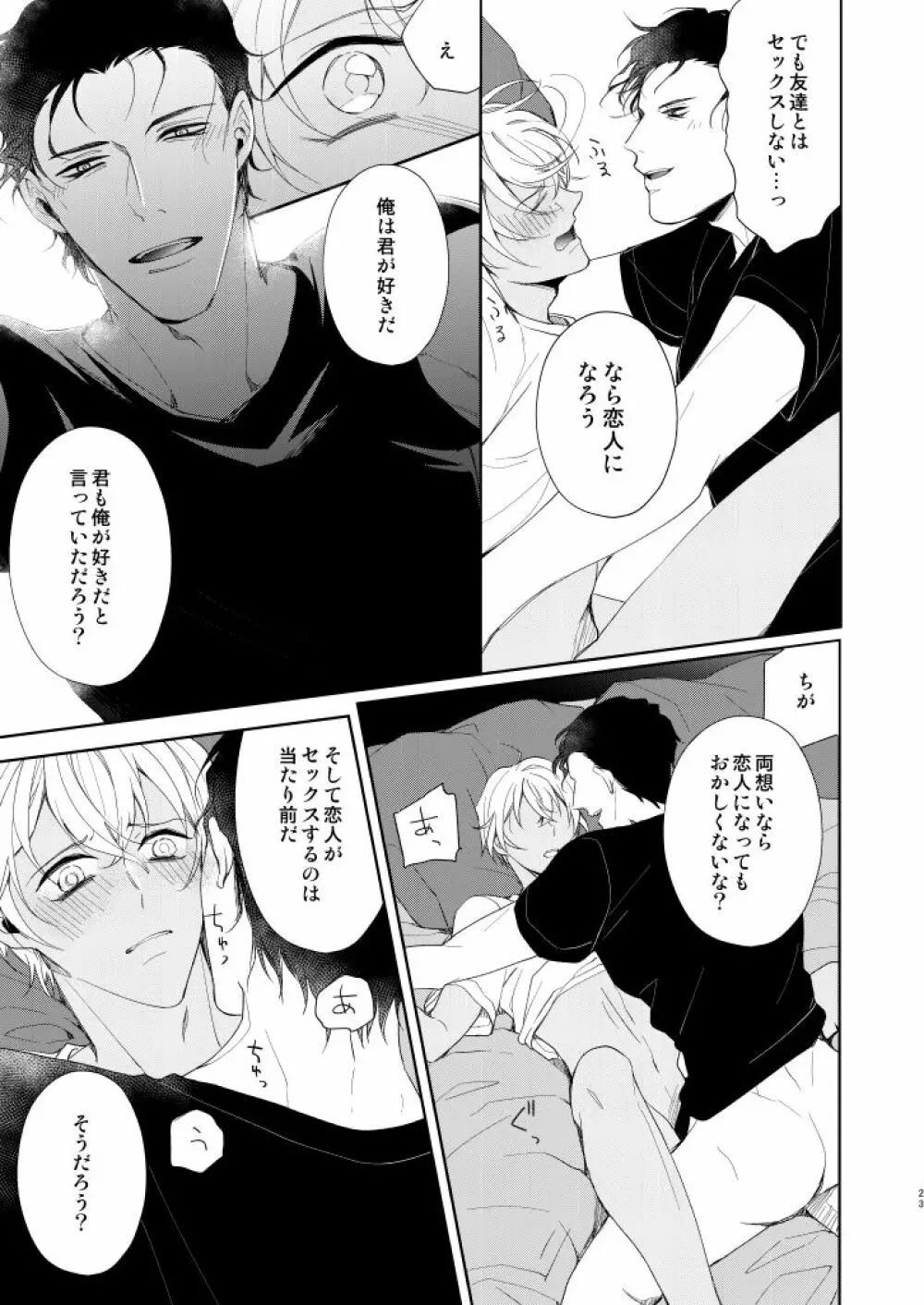 今日、友達とセックスしてしまう - page20