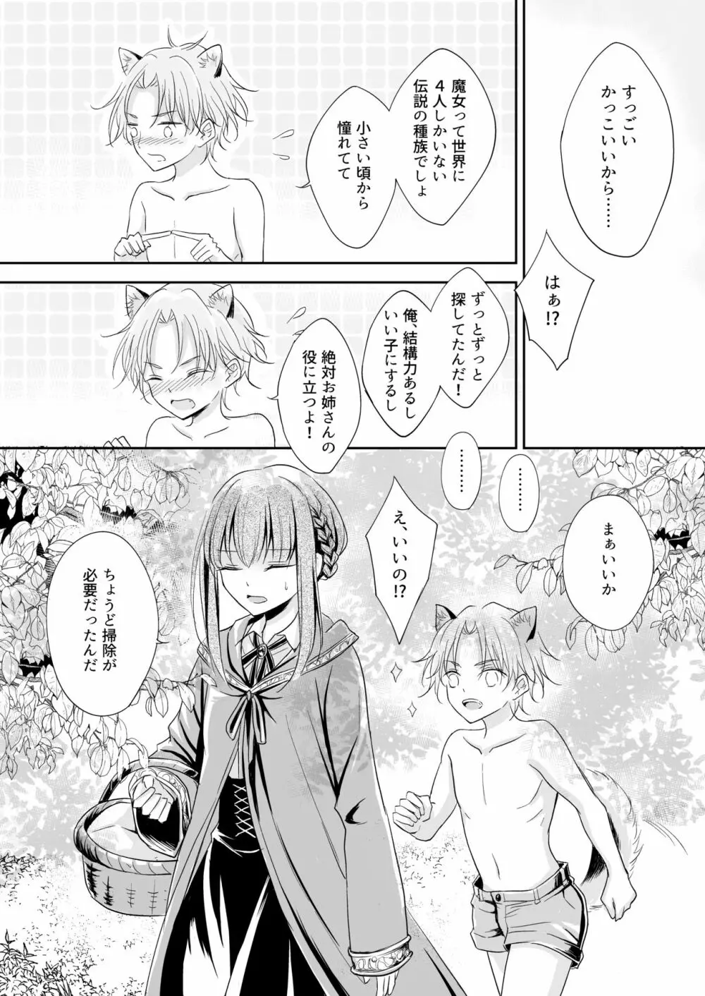 嫉妬～子犬を拾った魔女の話～ - page6