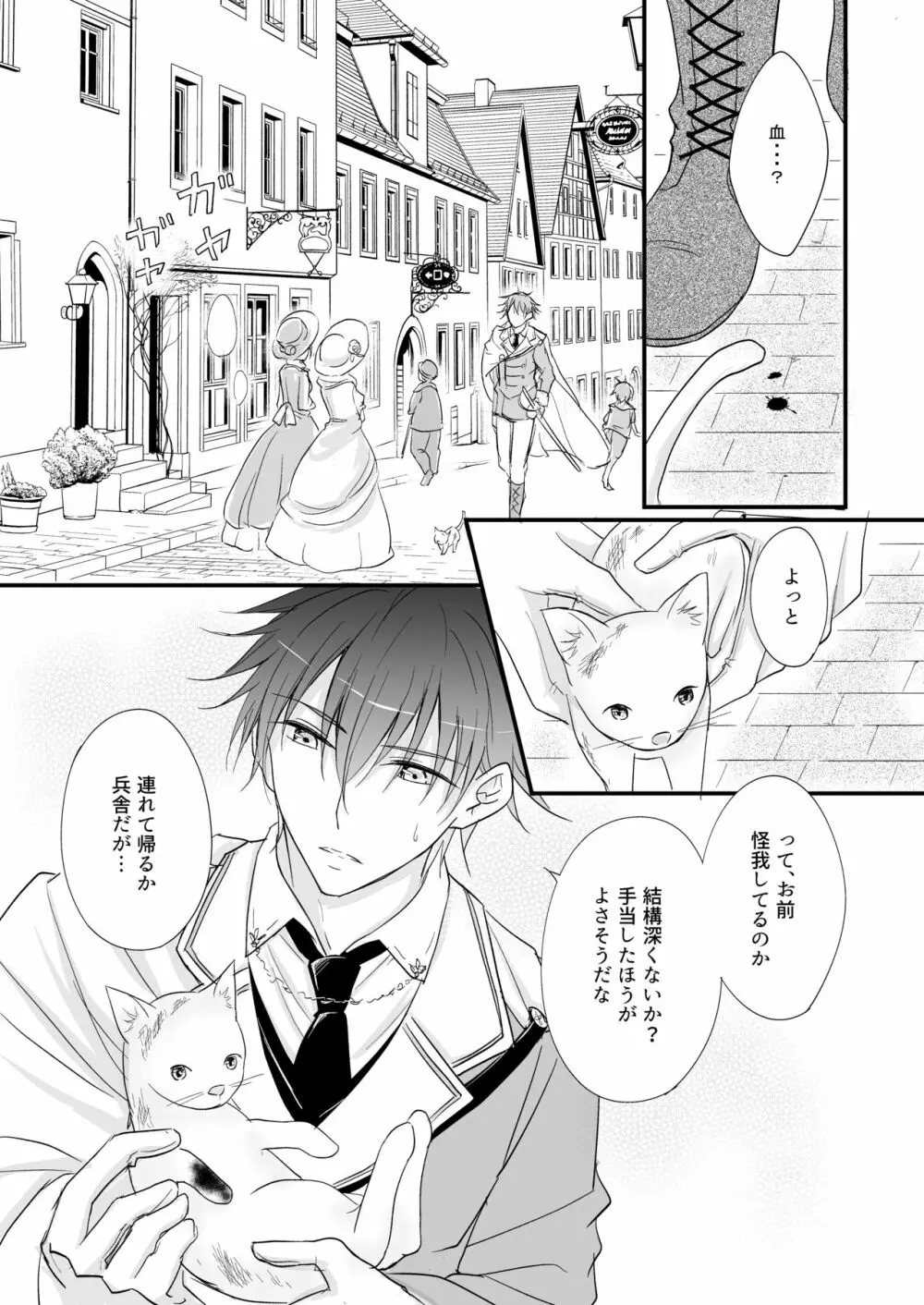 発情～子猫を拾った騎士の話～ - page3