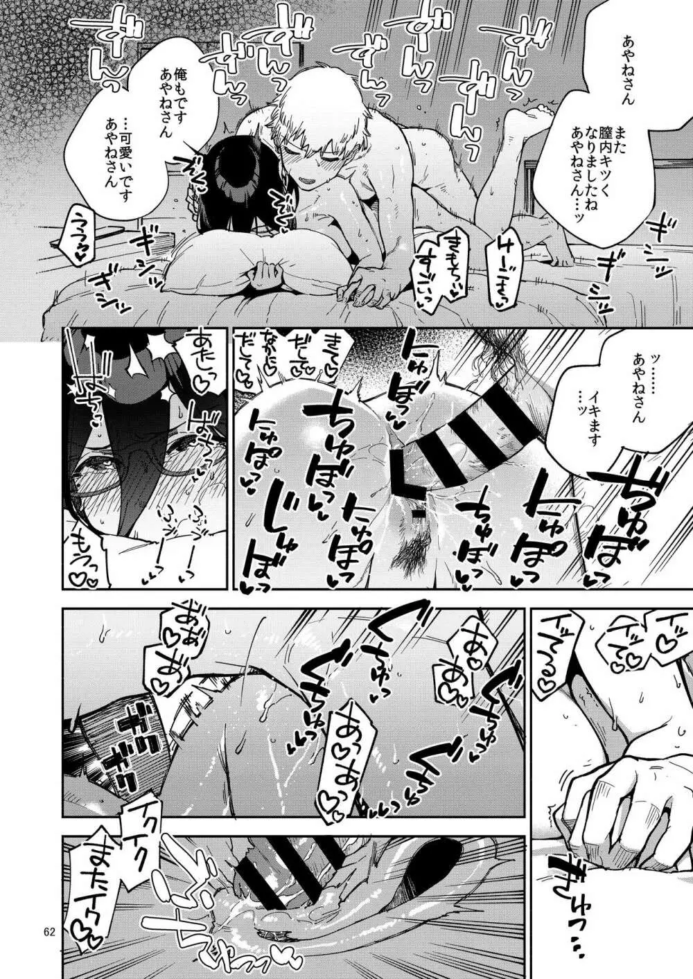 となりのあやねさん いたずら自撮りとお仕置きえっち編 - page62