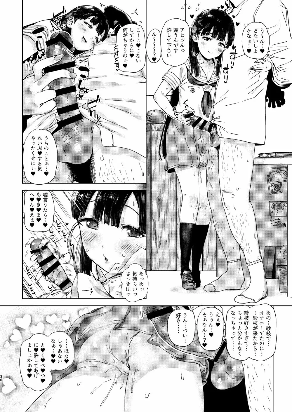 小早川紗枝のちんコキちん - page36