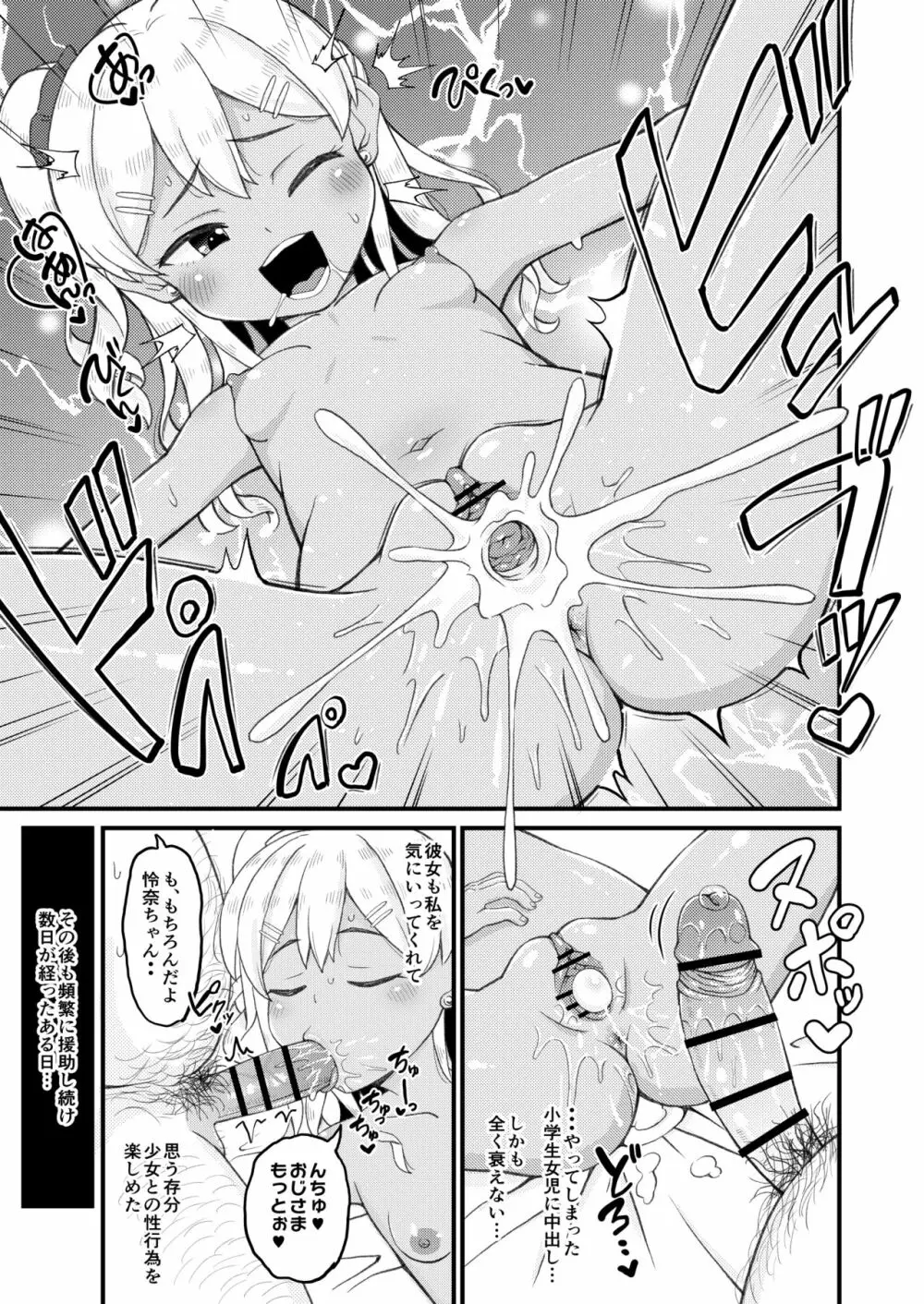 ロリビッチギャルとパパ活ックス!! - page10