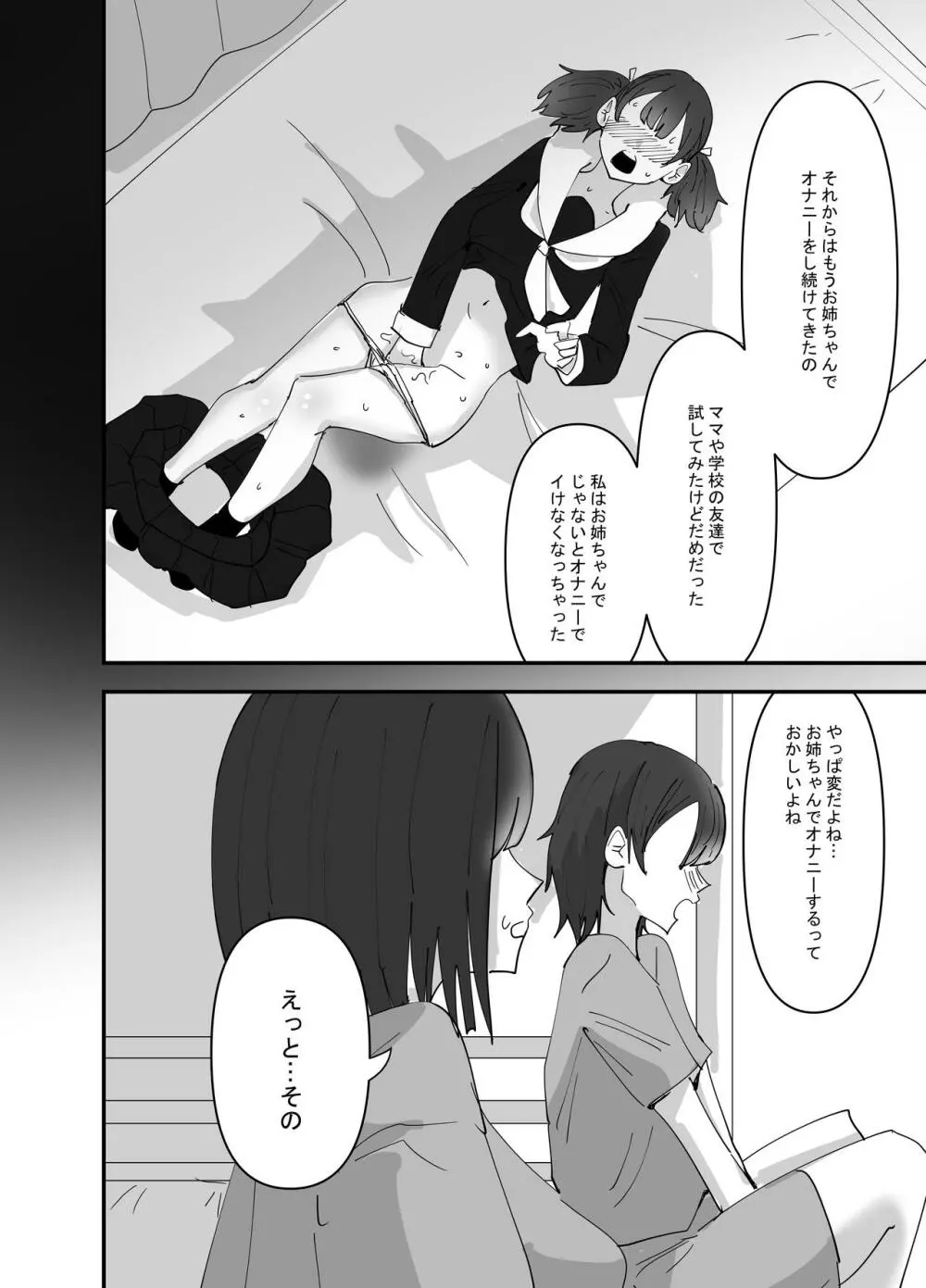 妹が私をオカズにしてオナニーをしていた話 - page14