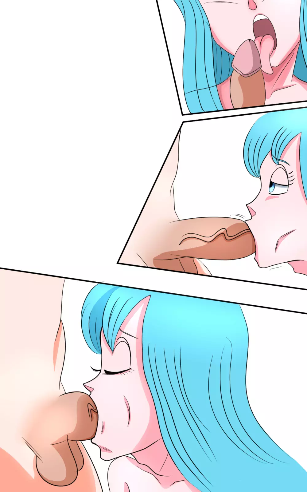 Bulma and Chichi's Adventure with Yurin and Maron - page8