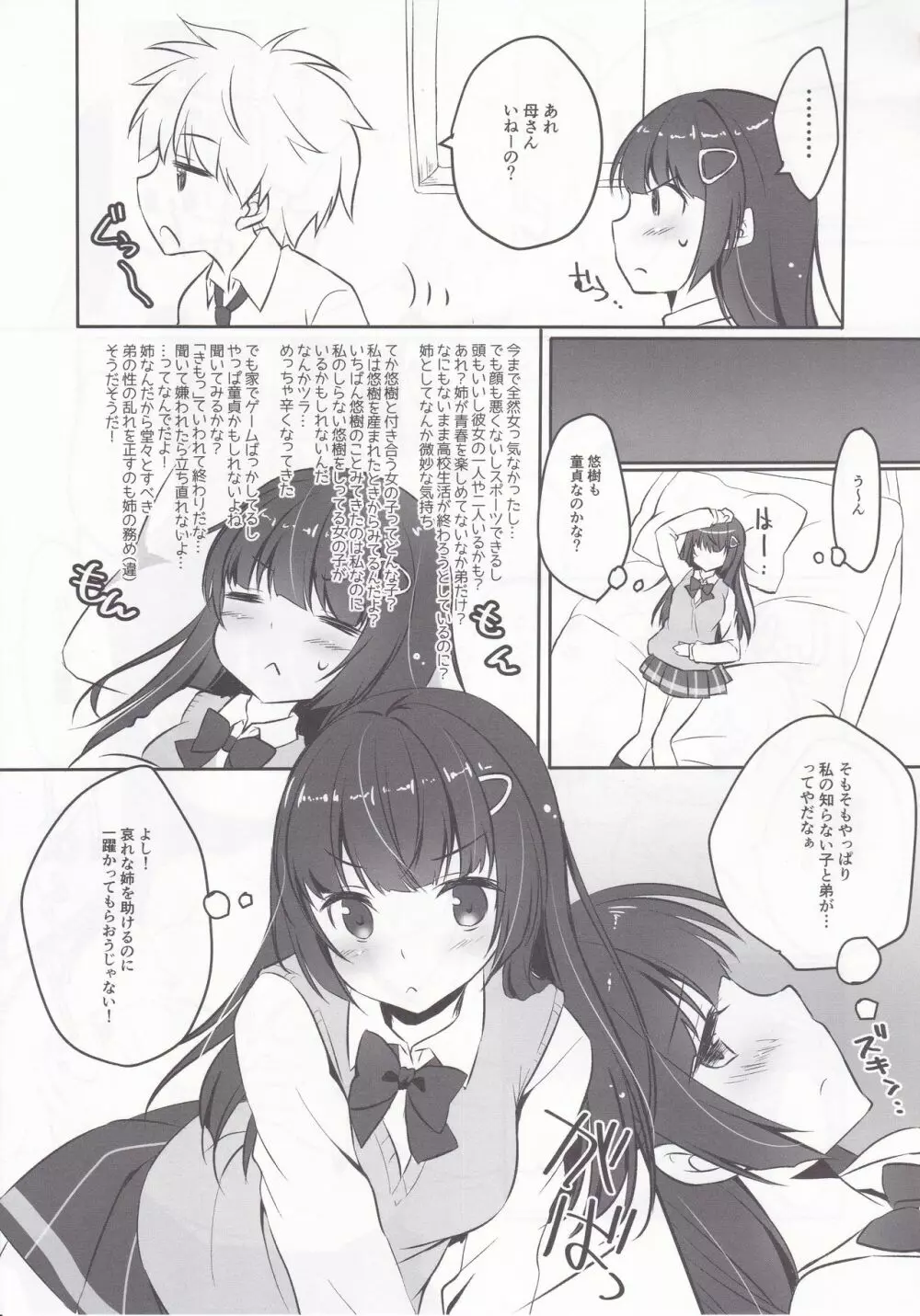 ザンネンな姉ちゃんの秘密 - page6