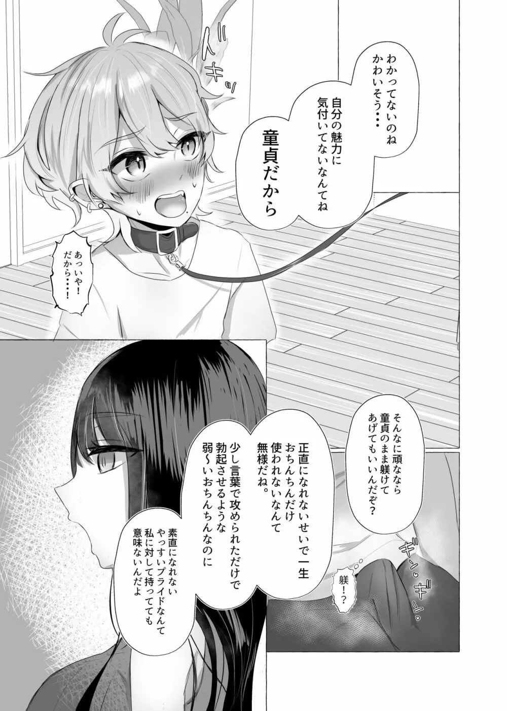 僕は彼女の犬になる - page8