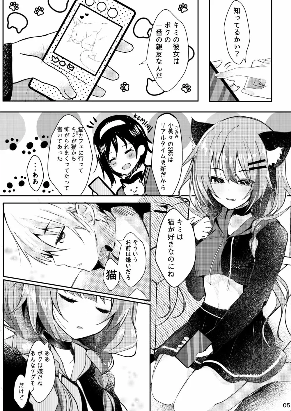 ネコミミコンプレックス ~双子のお姉ちゃんに逆NTRされる本~ - page6