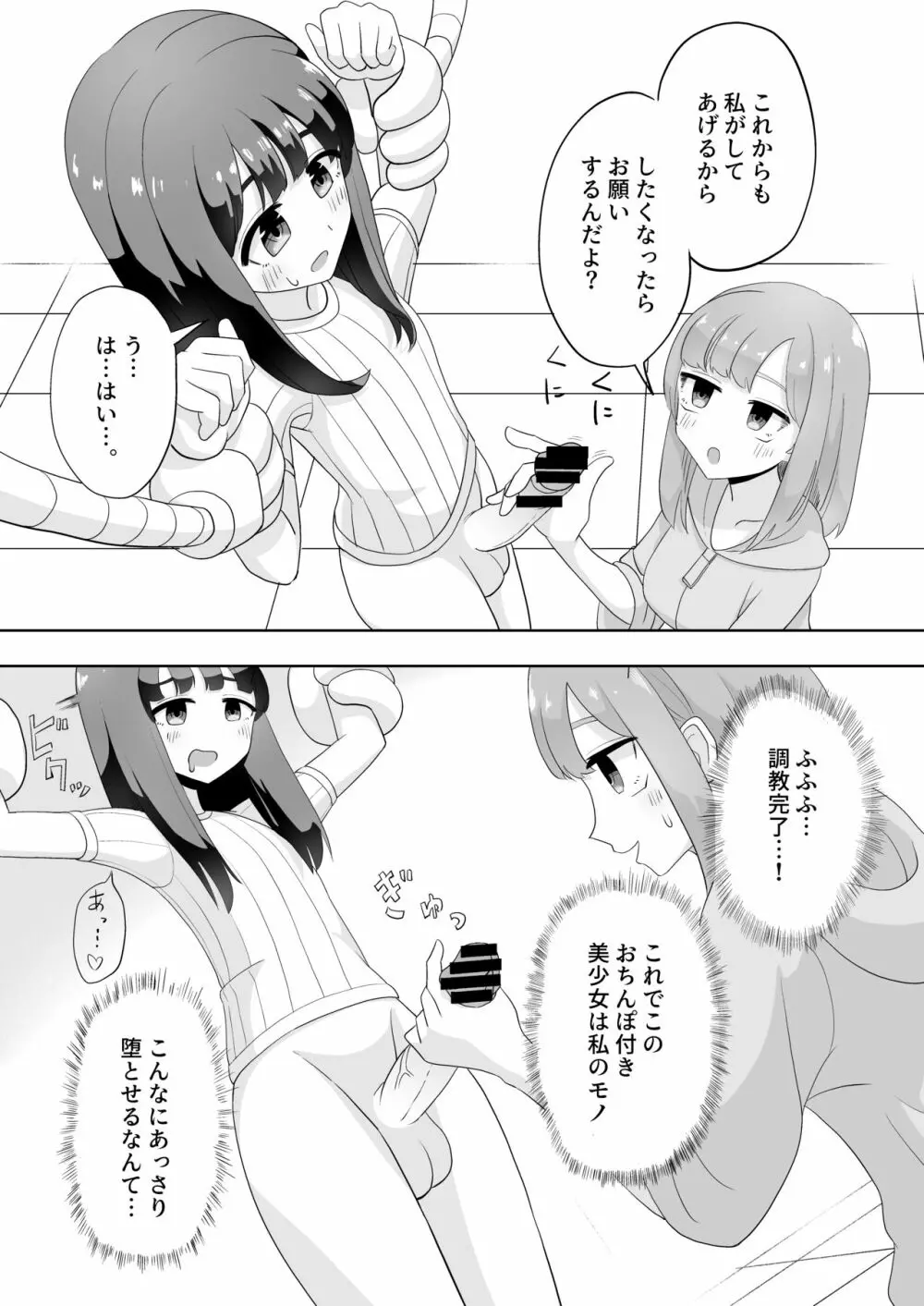 男の娘拘束ゆる責め - page20