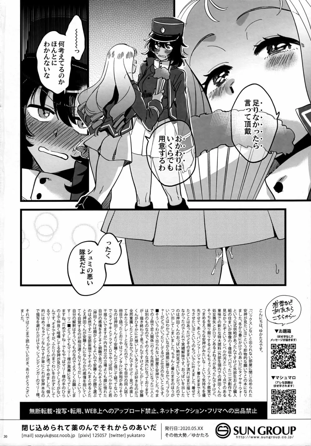 閉じ込められて薬のんでそれからのあいだ - page29