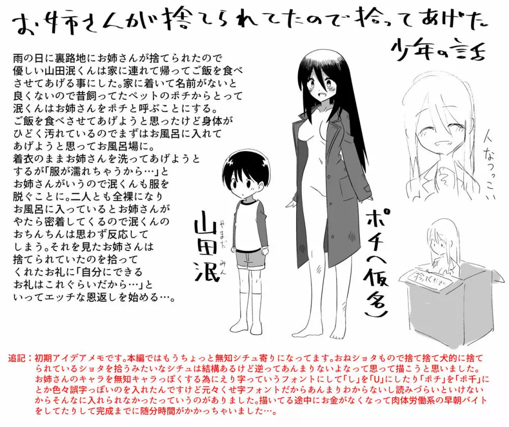 路地裏に捨てられていたお姉さんを拾った少年の話 - page22