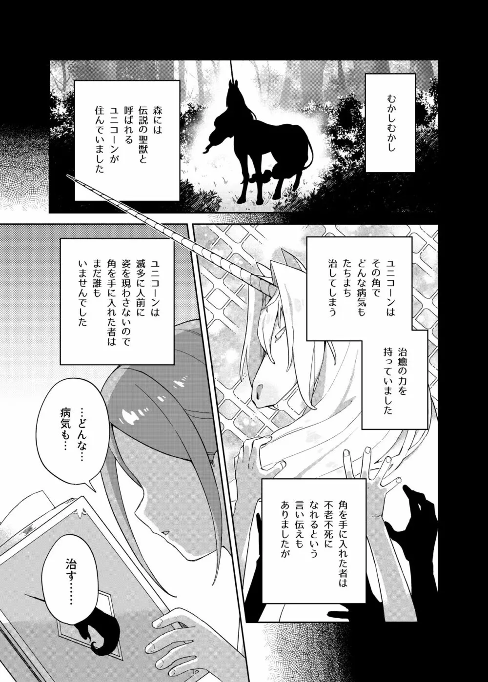 少女はユニコーンの角がほしい - page4