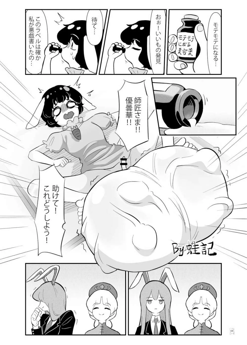 東方ふたなり巨大精子合同誌 - page67