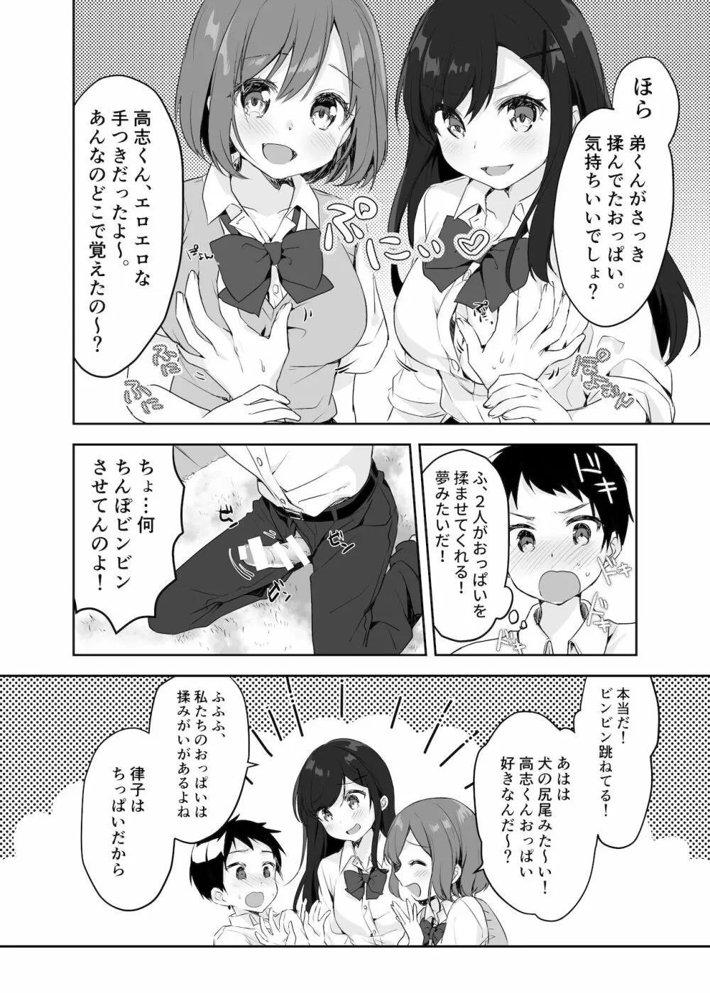 僕のお姉ちゃんと友達を眠らせて襲ってみたら返り討ちにあった - page13