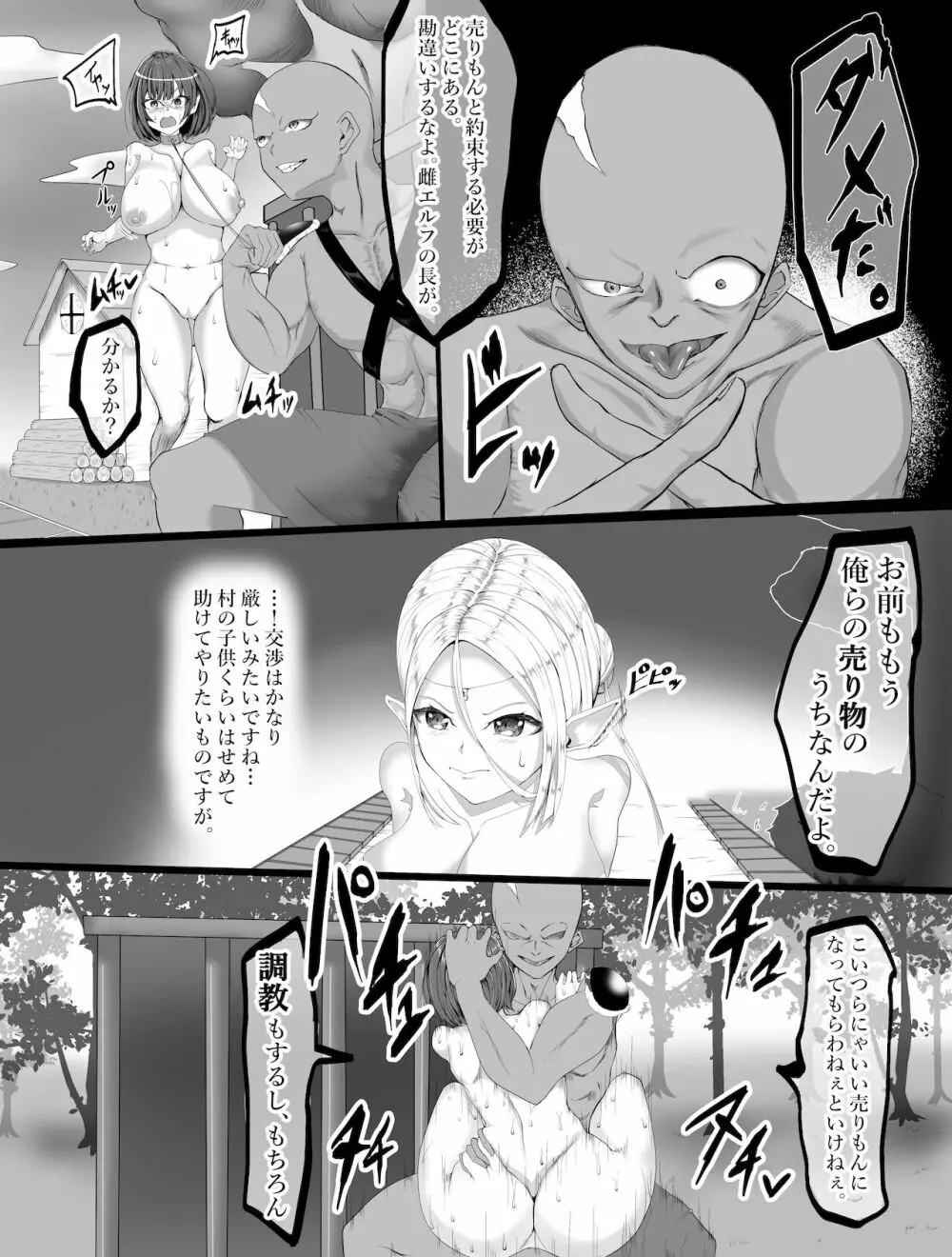 エルフ底辺奴隷へと堕ちる～調教編 - page6