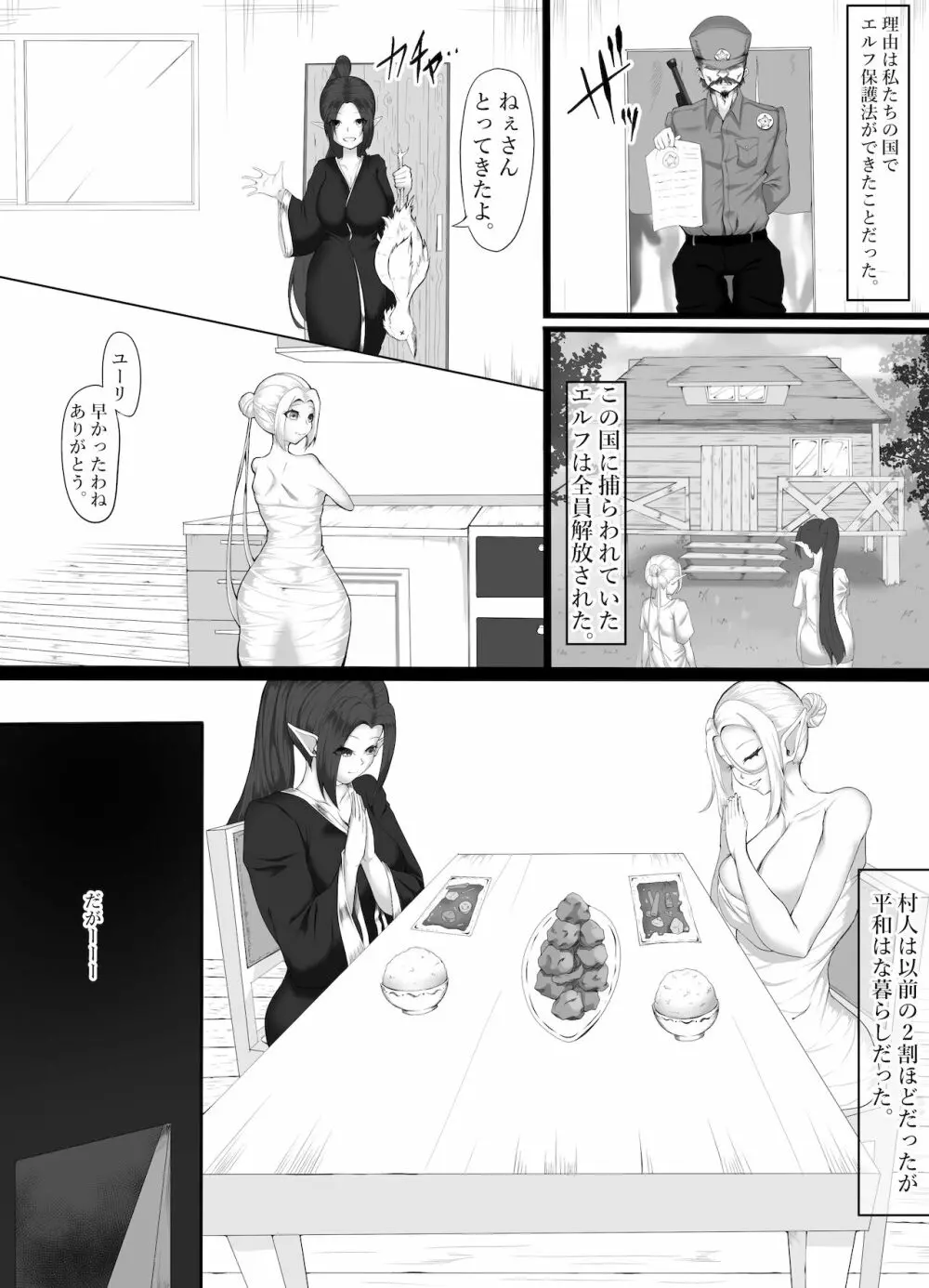 エルフ底辺奴隷へと堕ちる 3 - page38