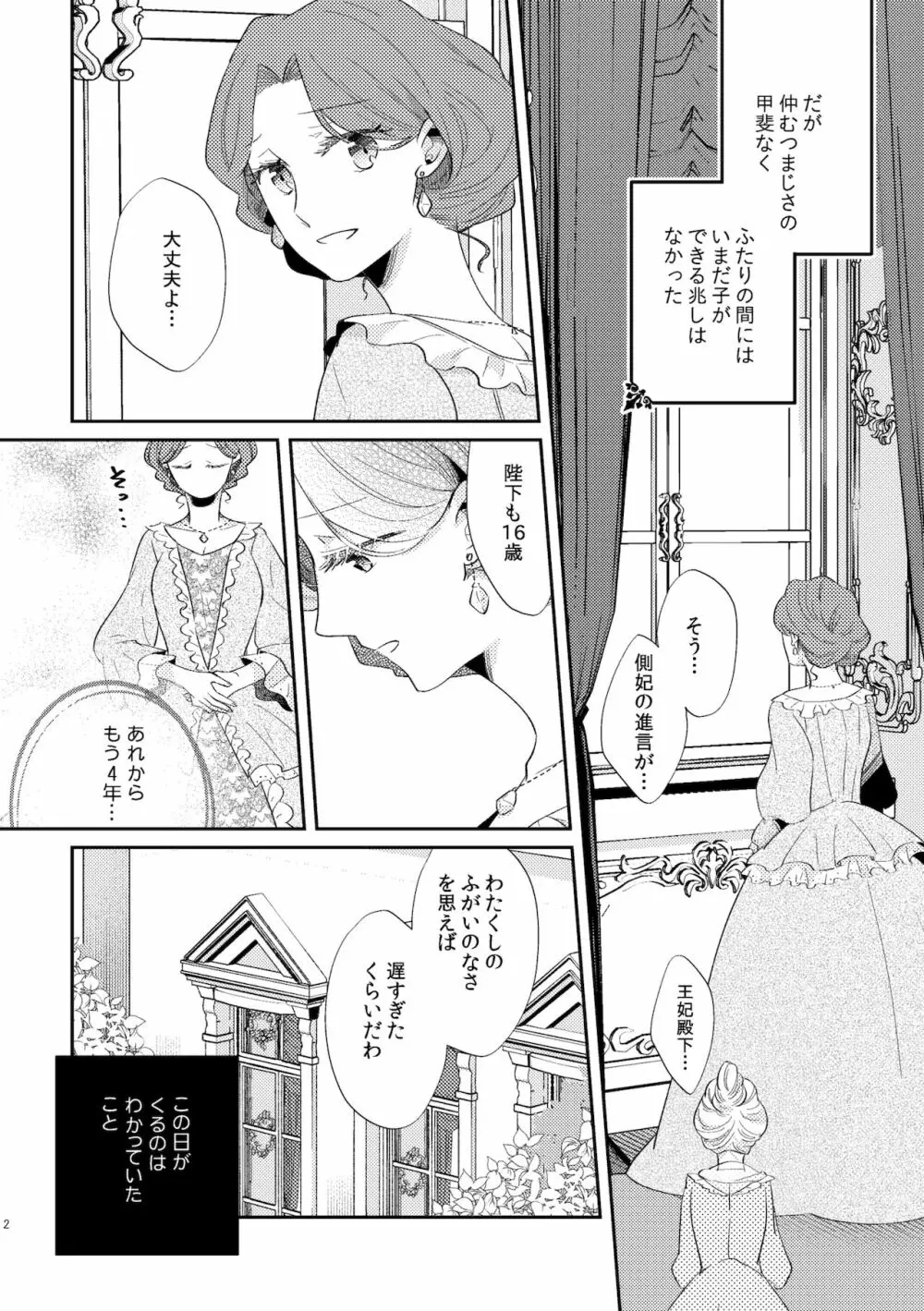 少年王と年上王妃 2 - page4