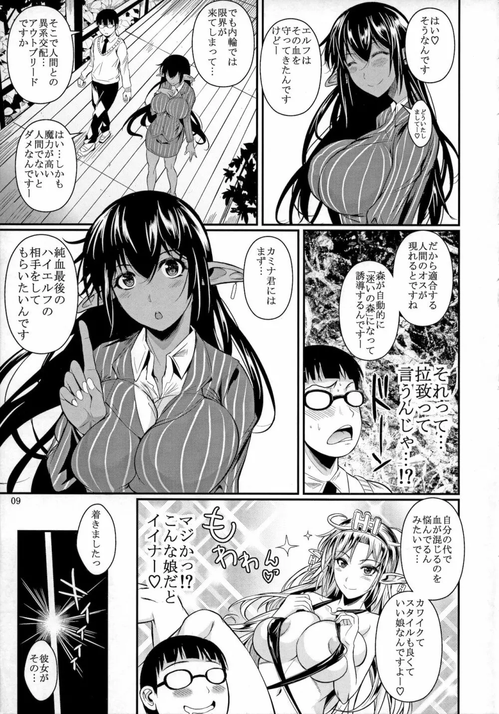 ハイエルフ×ハイスクール - page10