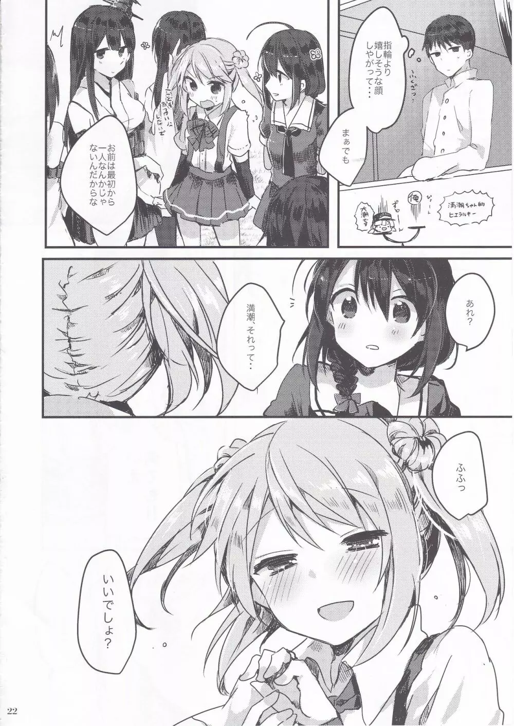 満潮ちゃんは素直になれない - page23