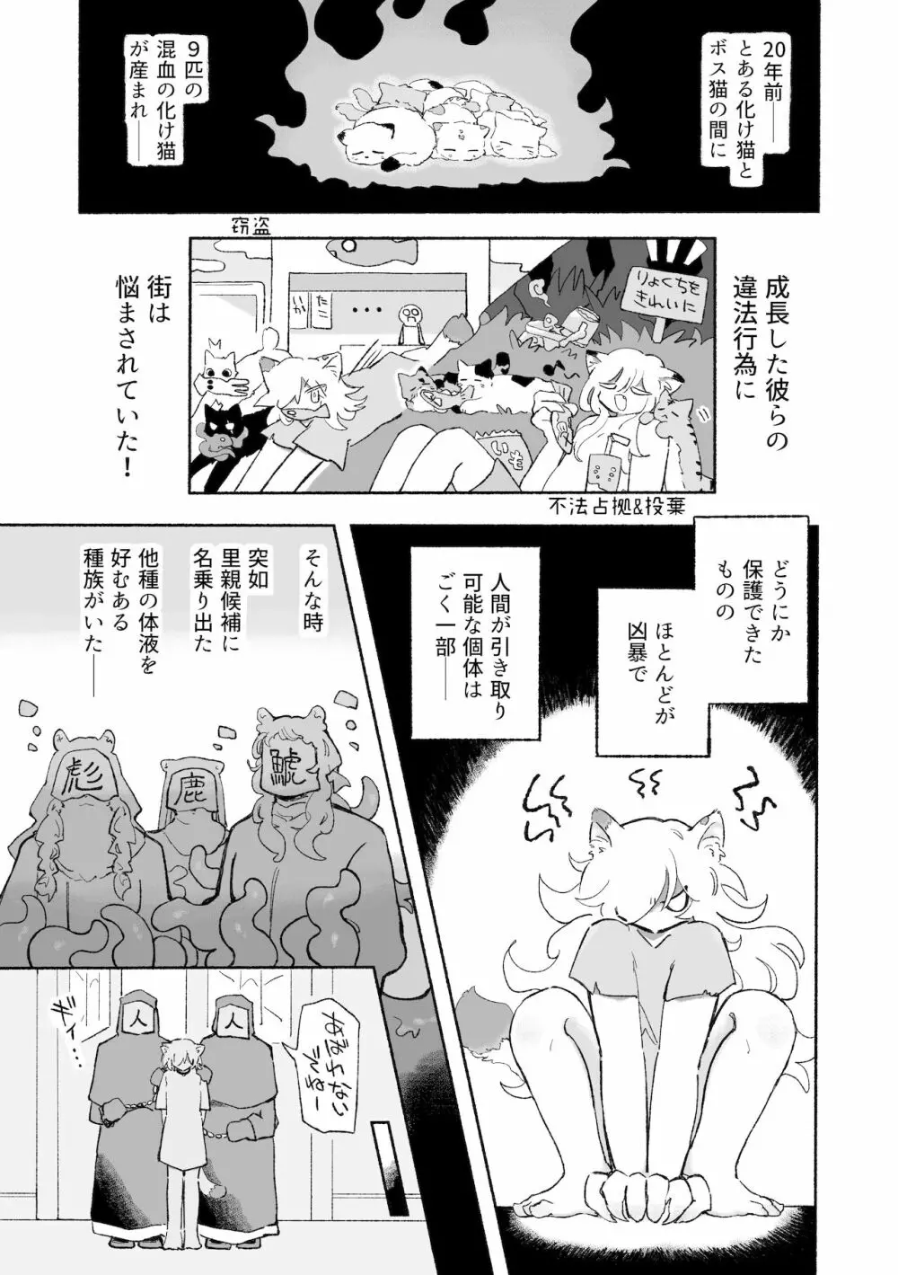 ねこちゃんはきゅうすいき - page2