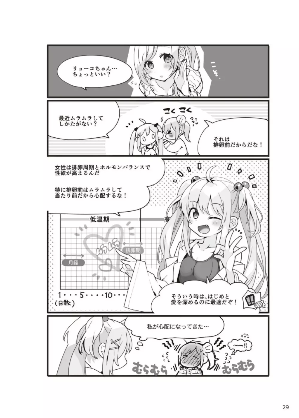 やらなくてもまんがで解る性交と妊娠 赤ちゃんのつくり方 - page30