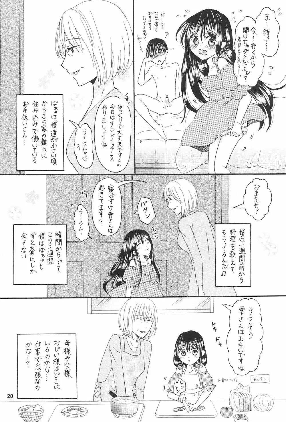 僕たちの恋人になって従兄×似なくなった双子×双子 -改訂版- - page22