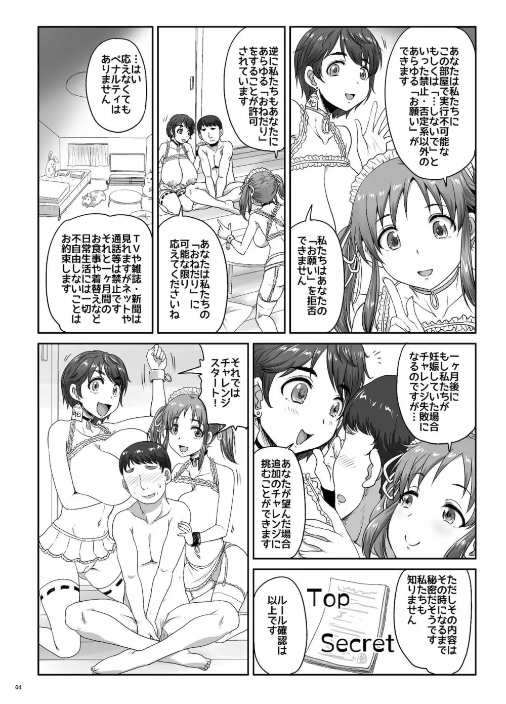 雫と愛梨の1ヶ月同棲チャレンジ!! - page4