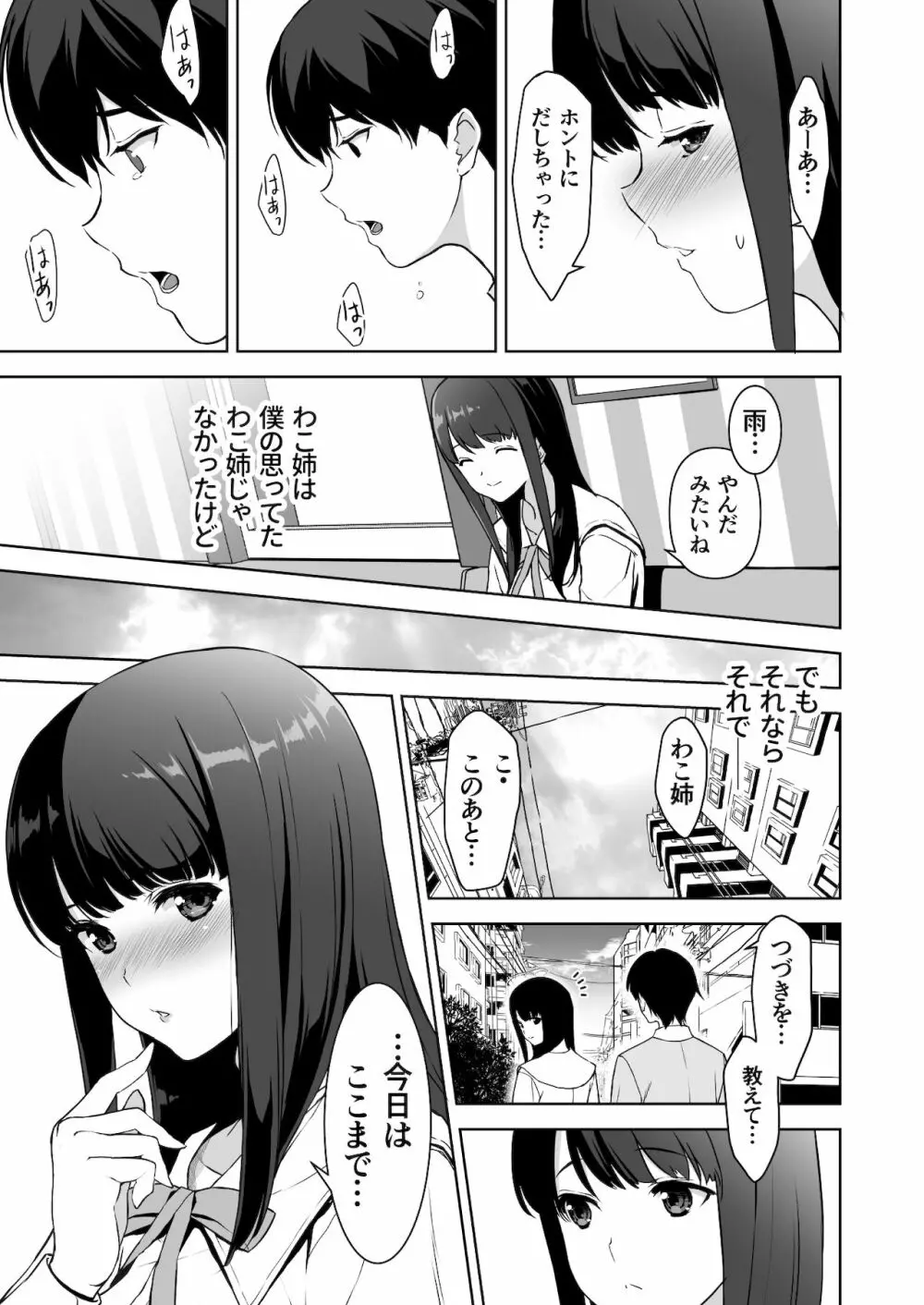 清楚な姉が好きなのに、ビッチとセックスしてる俺2 - page34