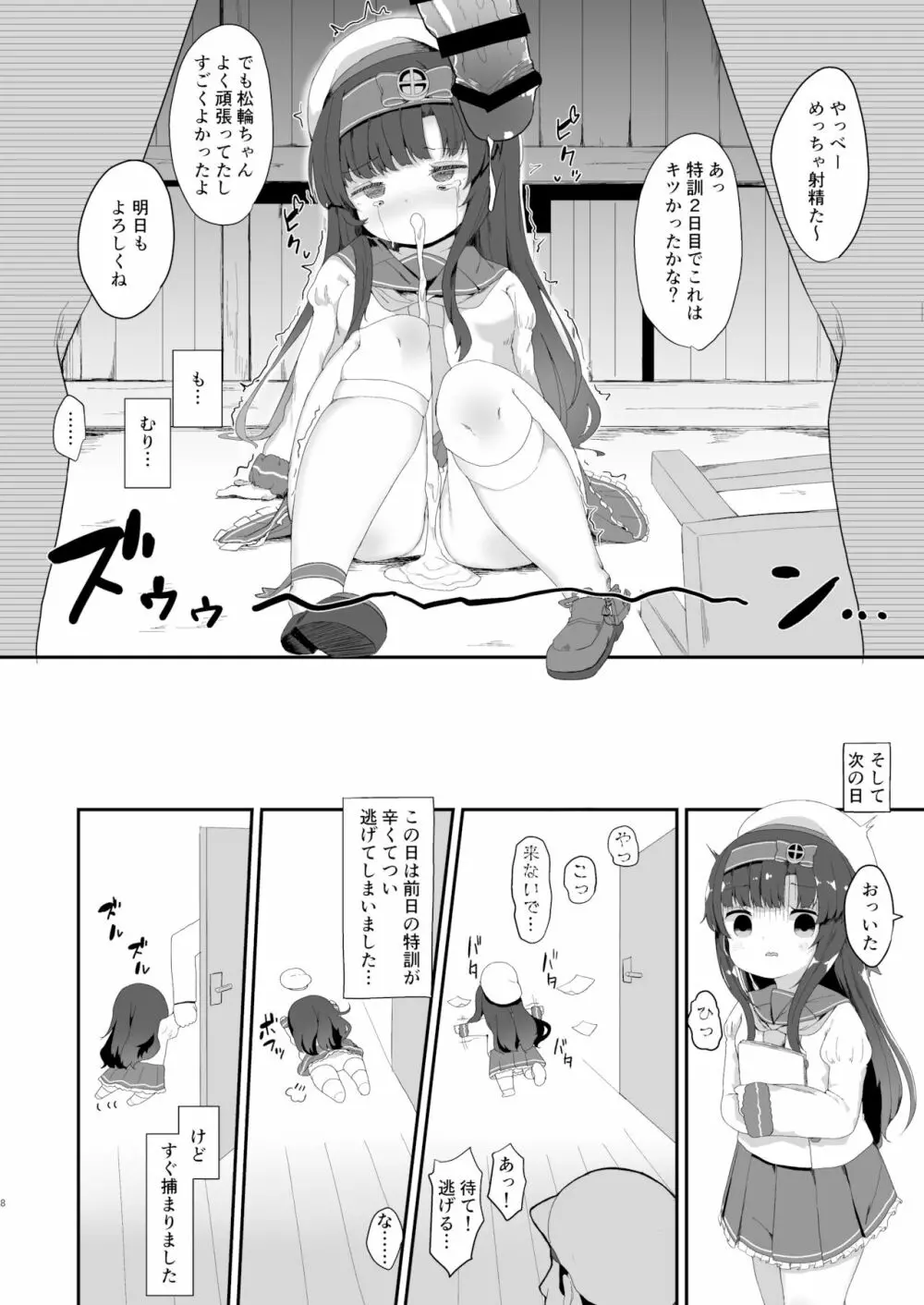 松輪ちゃんの秘密の特訓日誌 - page7