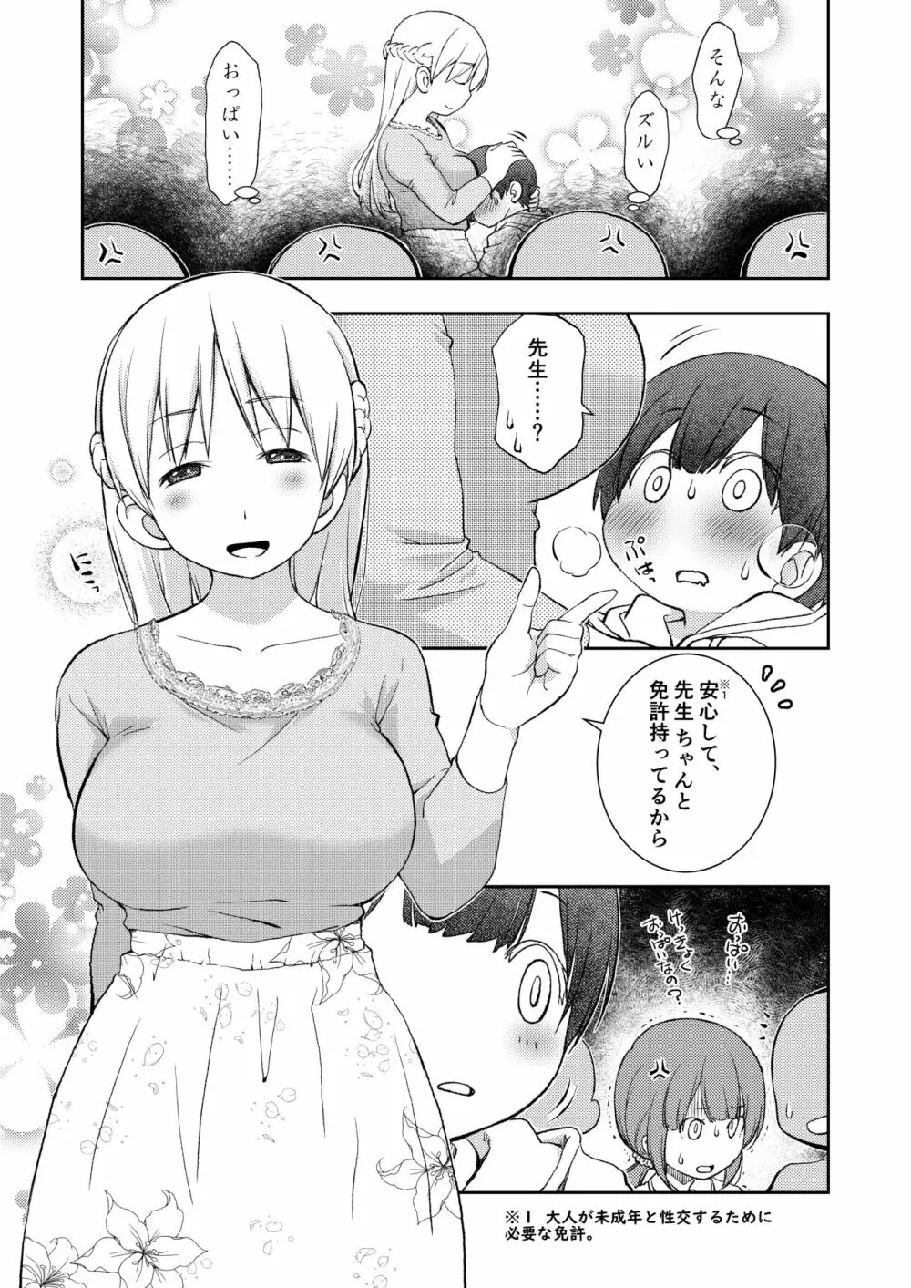 誰ともペアになれなかったのでやさしい先生とセックス実習をしました。 - page5