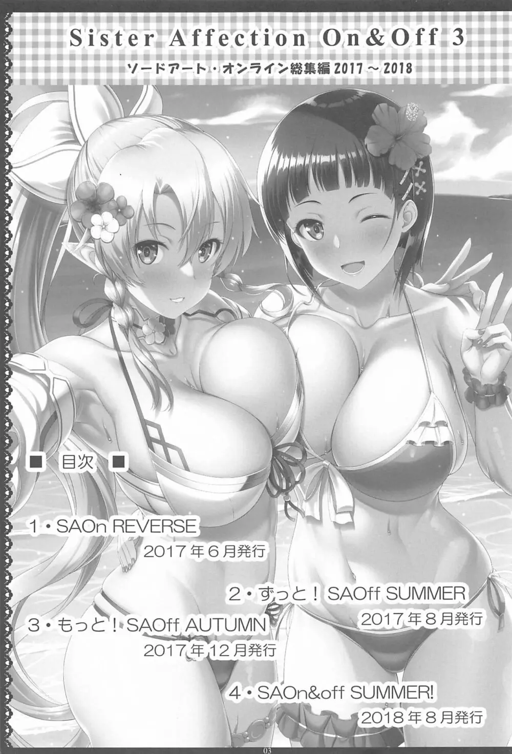 Sister Affection On&Off 3 SAO総集編 - page2