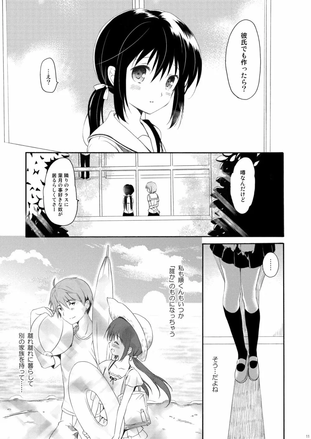 瞬夏-私と兄の夏休み - page10