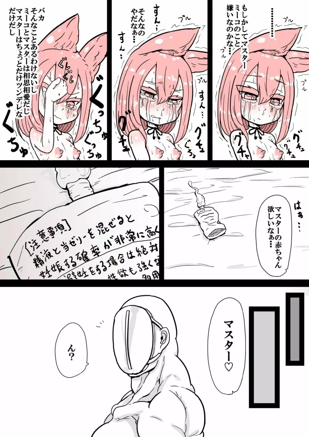 ミーコはマスターの赤ちゃんが欲しいだけ - page17