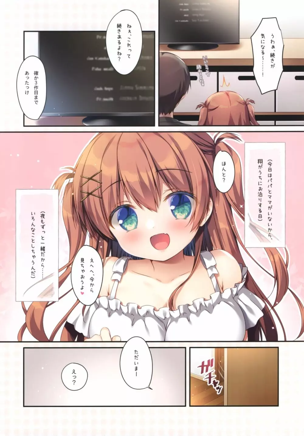 双子姉妹の満たし方1～もしもしえっち編～ - page3